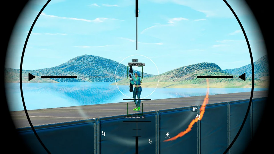 Fortnite 랭크 PvP용 에임봇 — Fortnite cheat gameplay screenshot