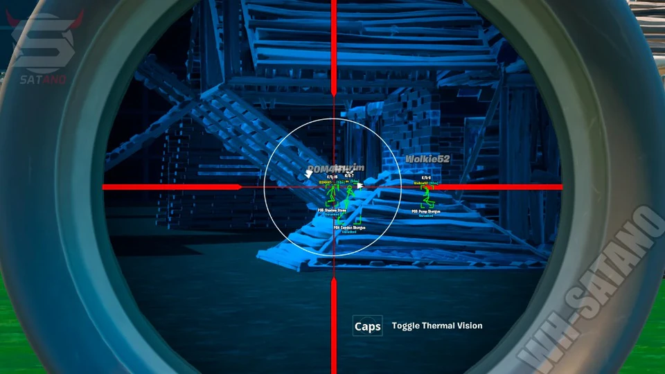 Guía de campos de entrenamiento de Fortnite: ejercicios de habilidades antes de ranked play — Fortnite cheat gameplay screenshot